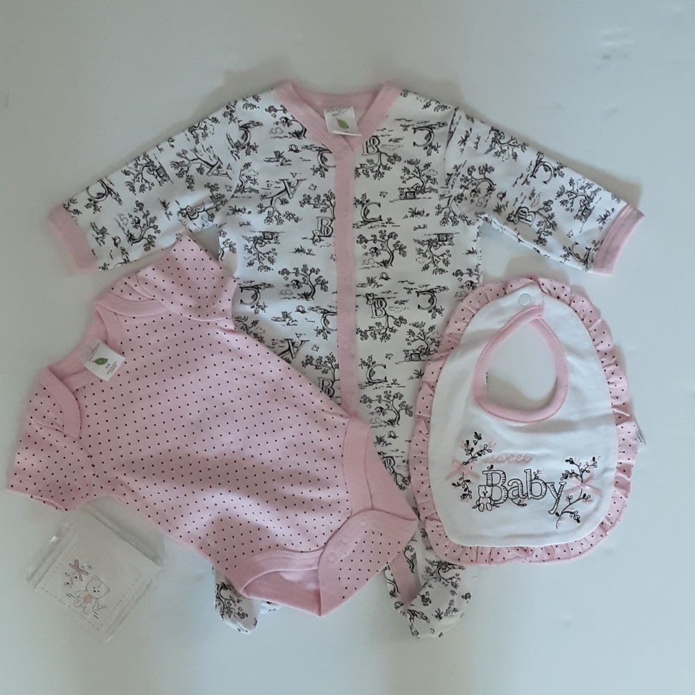 Starting Out new born girl 3 piece layette set - Picture 1 of 12